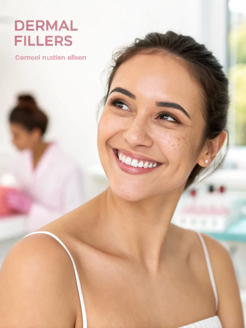 A before-and-after photo showcasing the volume restoration achieved with dermal fillers in the cheeks, highlighting the subtle yet impactful results at Natural Balance Aesthetics.